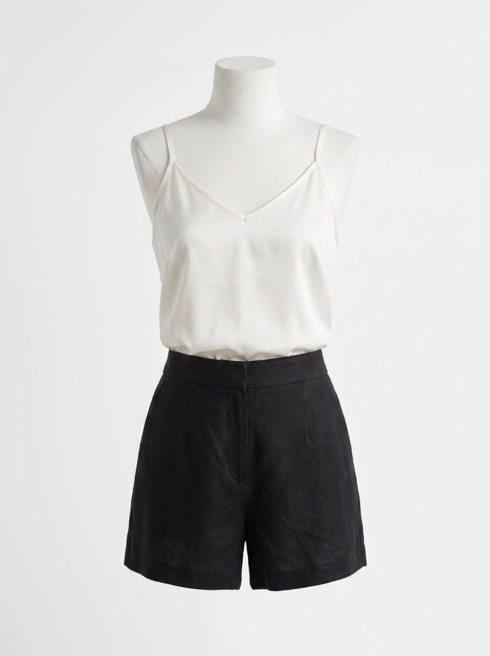 NEW FIFTEEN TWENTY carys silk cami top in cream